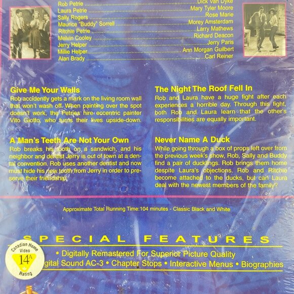 The Best of The Dick Van Dyke Show DVD NEW Sealed Black & White 1960's - Picture 3 of 7